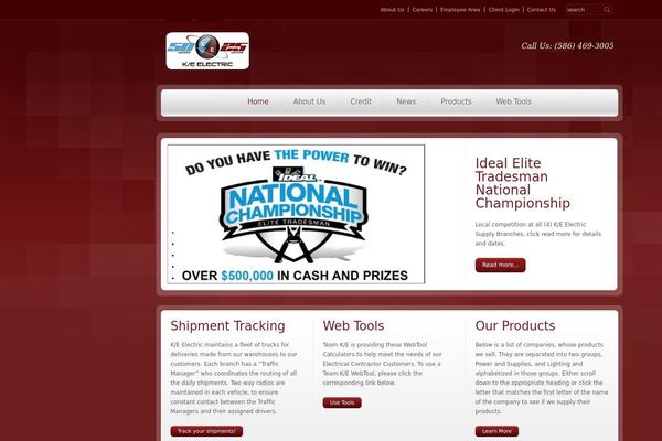 keelectricsupplycorp.com site used Rt Theme 14