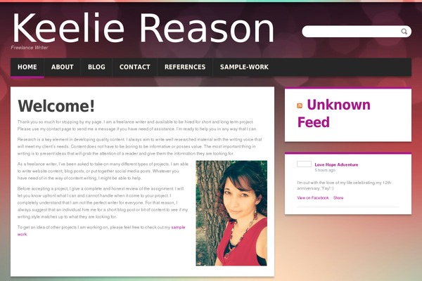 Duena theme site design template sample