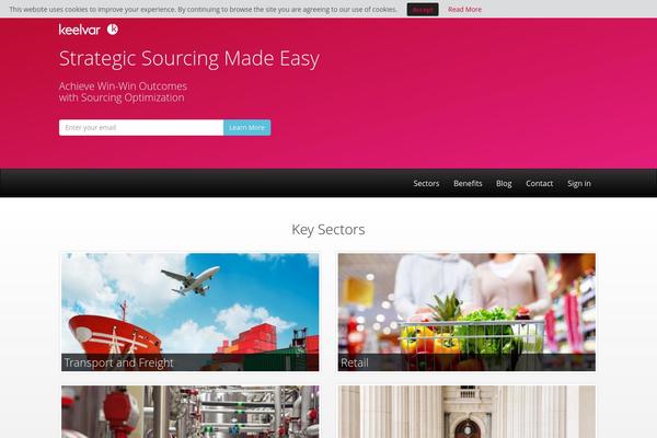 Site using Carousel Horizontal Posts Content Slider plugin
