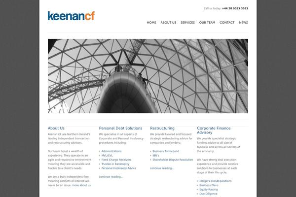 Solid Wp theme site design template sample