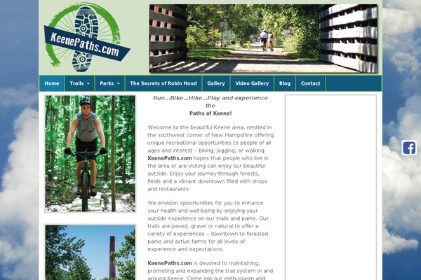 keenepaths.com site used Twenty Twenty