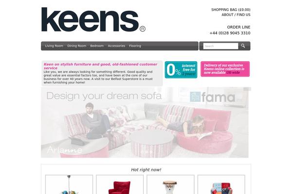keensinteriors.com site used Keens