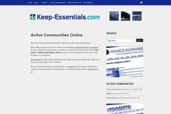 Standardtheme_261 theme site design template sample