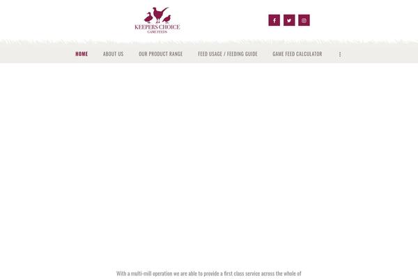 Kc theme site design template sample