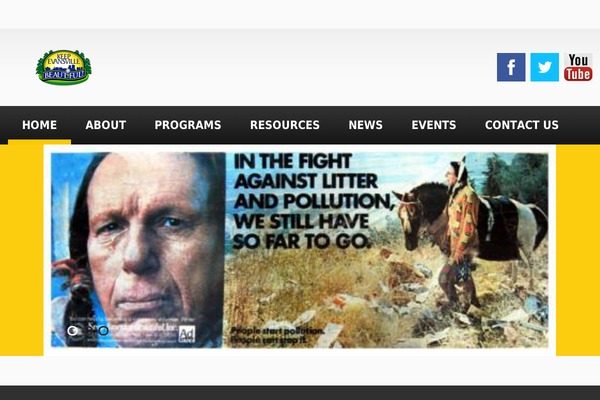 Vantage theme site design template sample