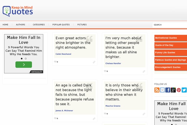 keepinmindquotes.com site used Wp_pintores5-v1.0