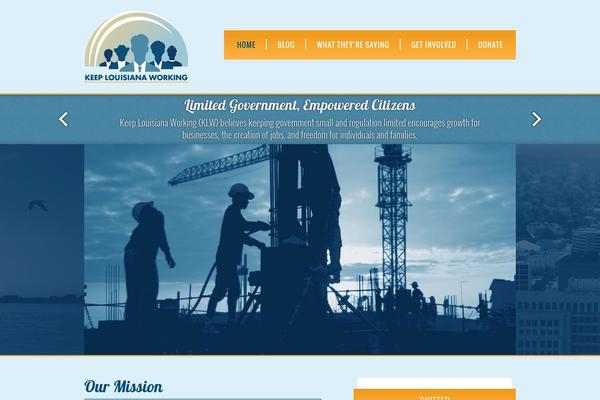 keeplouisianaworking.com site used Skeleton Plus