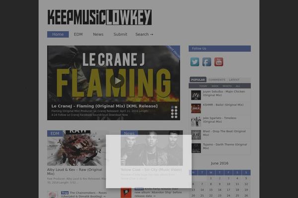 Site using Social Media Widget by Acurax plugin