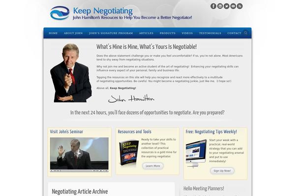 Alyeska theme site design template sample