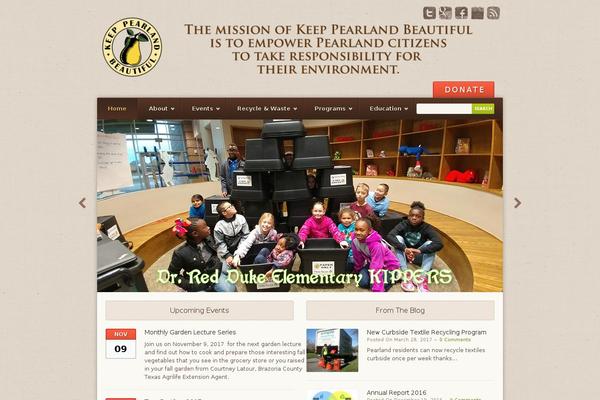 Earth theme site design template sample