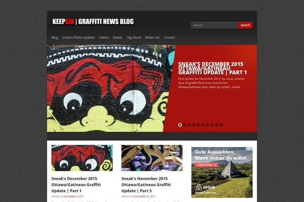 Monaco theme site design template sample