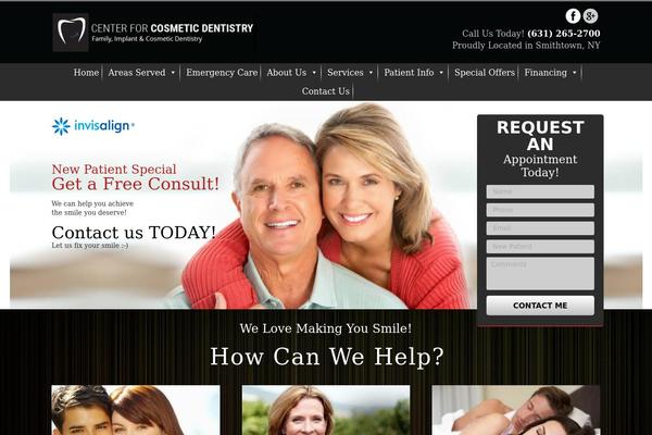 Outreach theme site design template sample