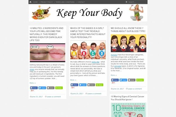 Site using Facebook Like Box plugin