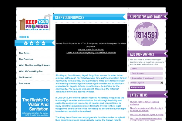 keepyourpromises.org site used Kyp