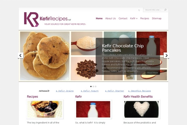 Chameleon theme site design template sample