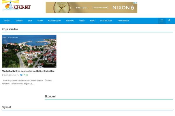 NewsPlus theme site design template sample