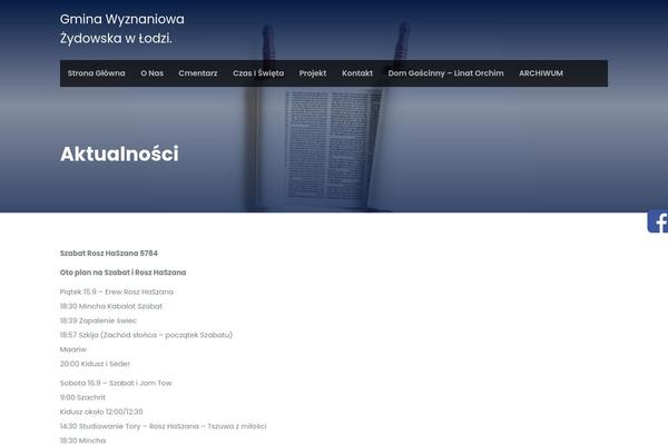 Site using Xtender plugin