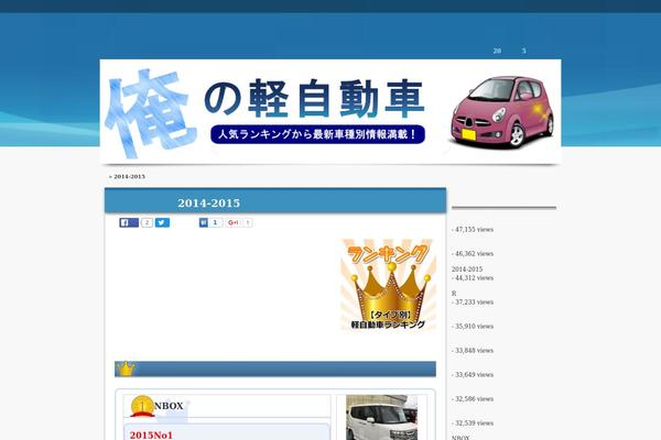 Affinger5 theme site design template sample