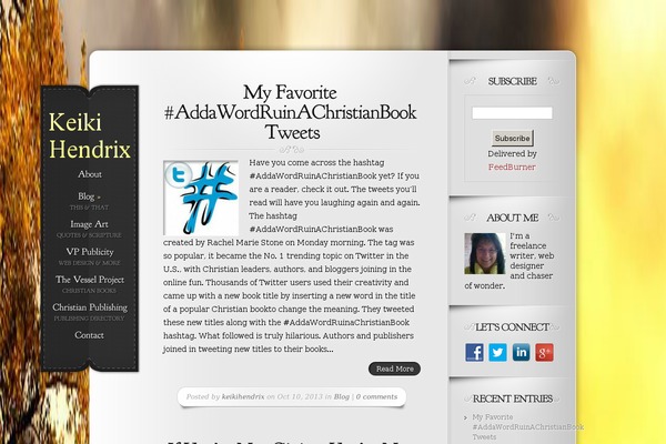 Memoir theme site design template sample