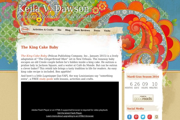 Site using CWidget Countdown plugin