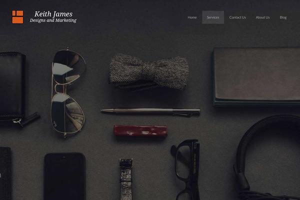 keithjamesdesigns.com site used Centric Pro