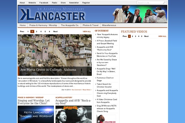 BlogNews theme site design template sample