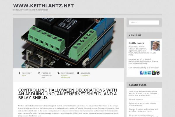 Writee theme site design template sample