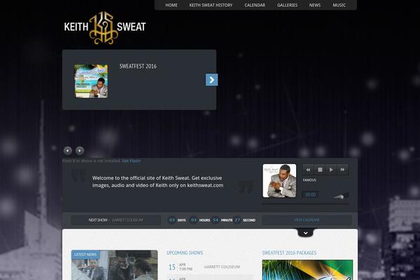 Music theme site design template sample