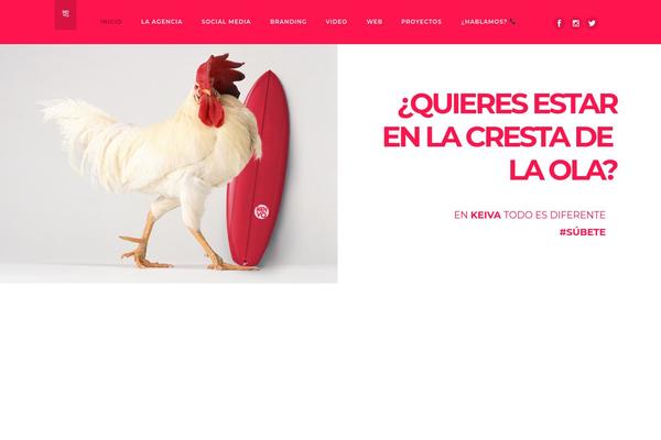 Oshine theme site design template sample