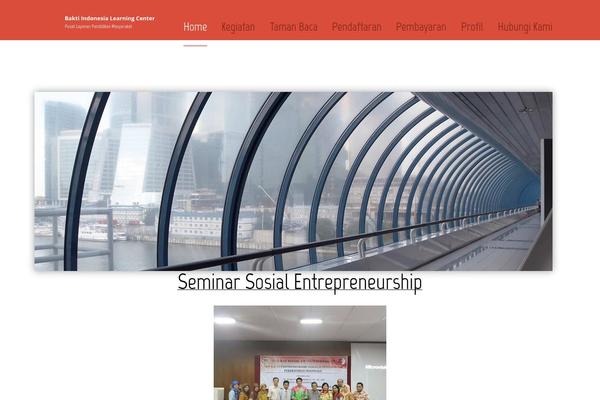 Twenty Eleven theme site design template sample