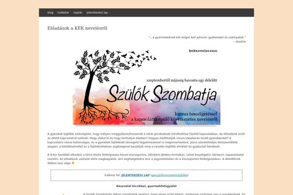 Expound theme site design template sample