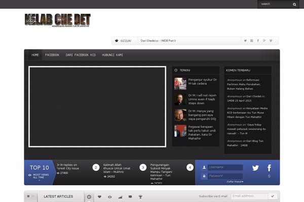 Flavor theme site design template sample
