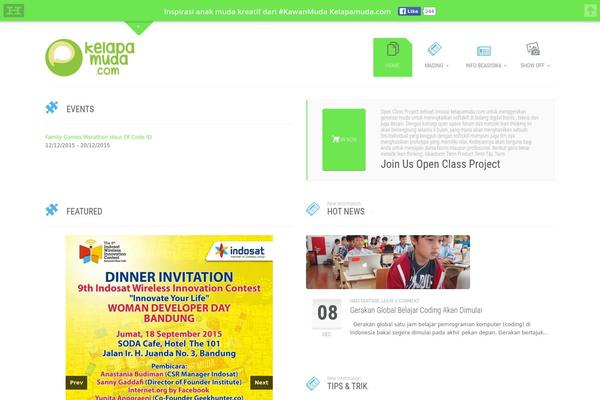 Site using Crumina_slider plugin