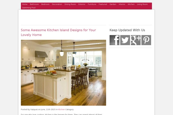 Gleam theme site design template sample