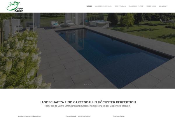 Bridge theme site design template sample