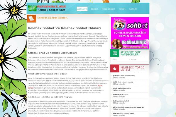 Wallstreet theme site design template sample