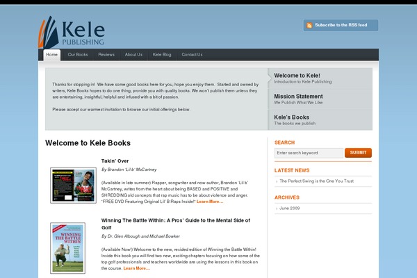 The Station theme site design template sample