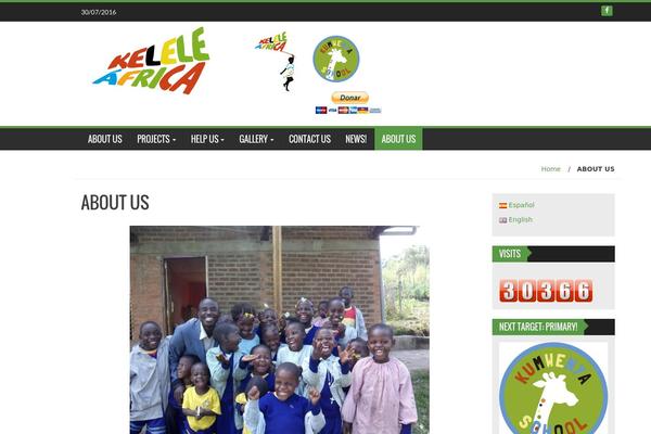 WP FanZone theme site design template sample