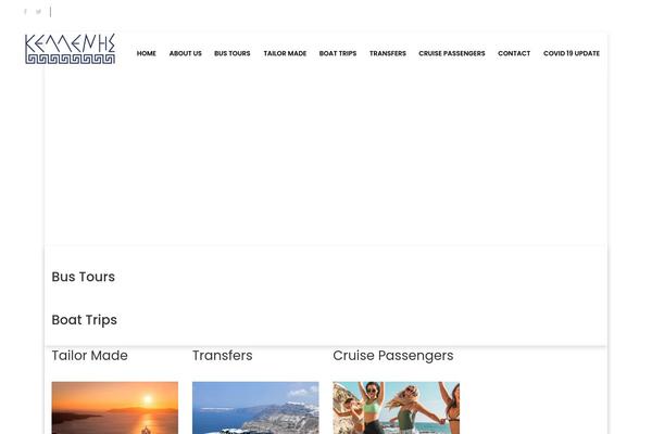 Traveler theme site design template sample
