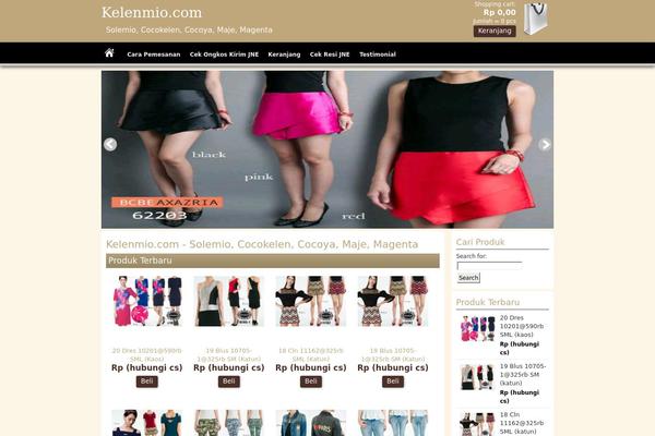 Pasaraya theme site design template sample