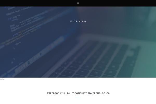 Landy theme site design template sample