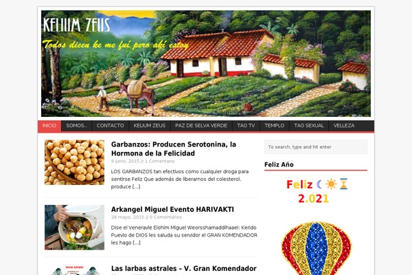 Site using Featured Content Gallery plugin