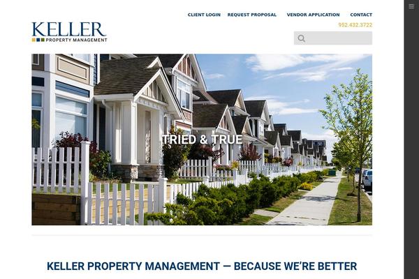kellerpm.com site used Yoo_peak_wp