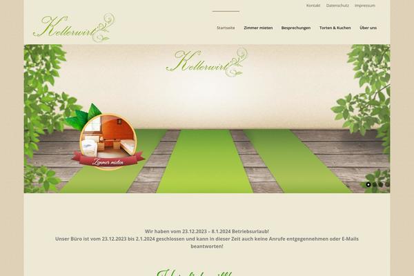 Velocity theme site design template sample