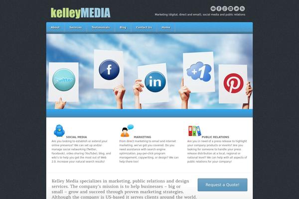Akita theme site design template sample