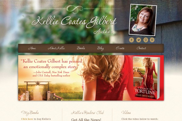 kelliecoatesgilbert.com site used Kelliegilbert