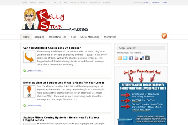 Fresh News theme site design template sample