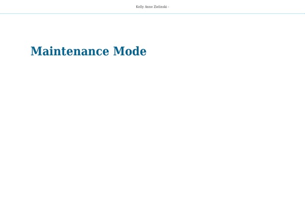 kellyannezielinski.com site used Dashing