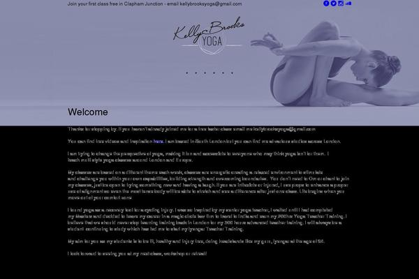 Yoga-fit theme site design template sample