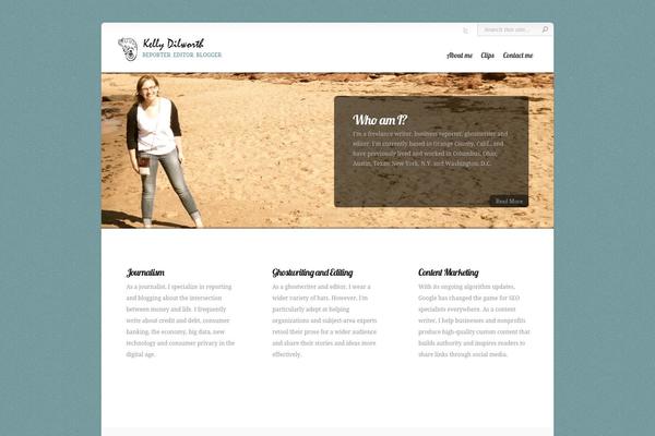 Archive theme site design template sample